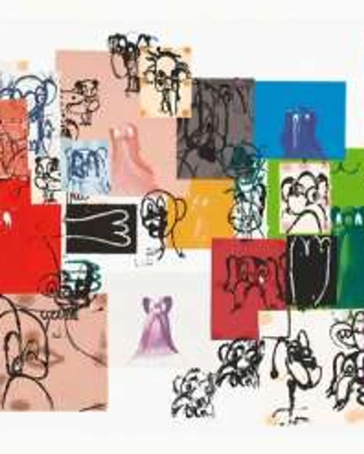 Paper Faces by George Condo