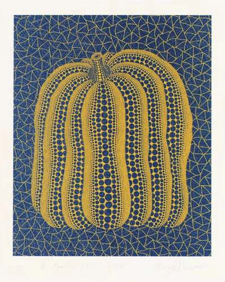 Pumpkin (BT) by Yayoi Kusama