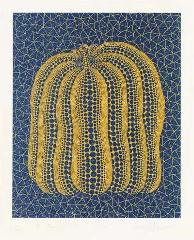 Pumpkin (BT) by Yayoi Kusama
