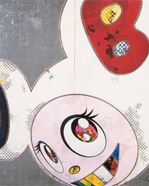 DOB In Pure White Robe by Takashi Murakami