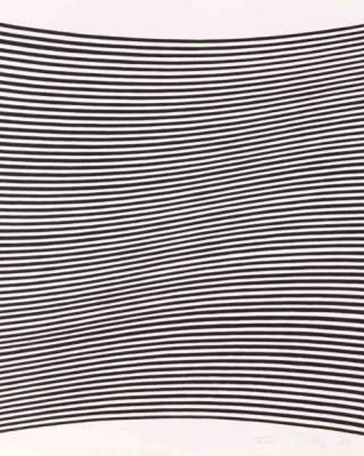 La Lune En Rodage by Bridget Riley