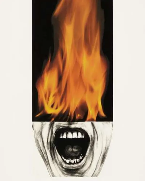 Arena Brains by Robert Longo