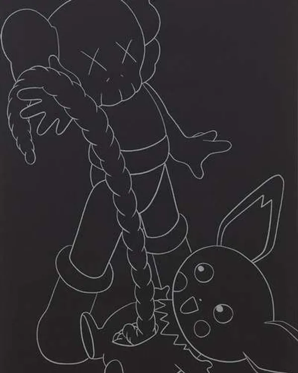 Companion Vs Pikachu by KAWS