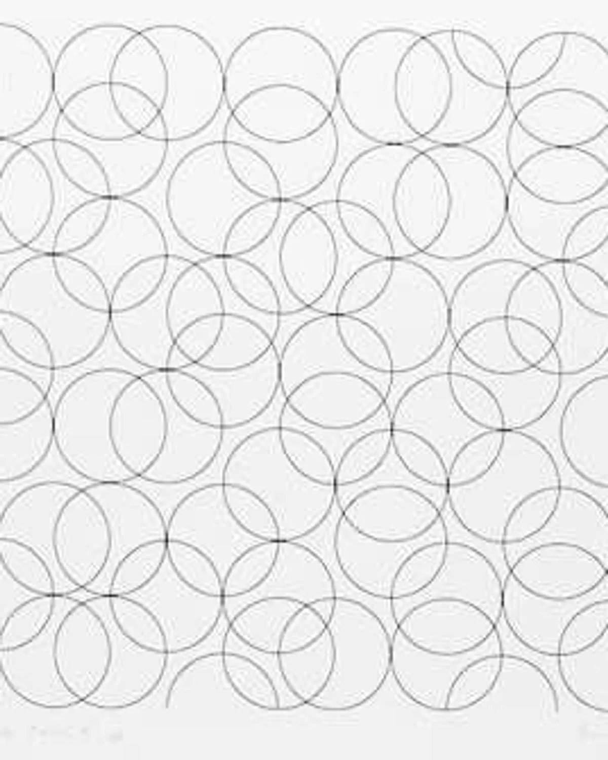 Composition With Circles 5 by Bridget Riley