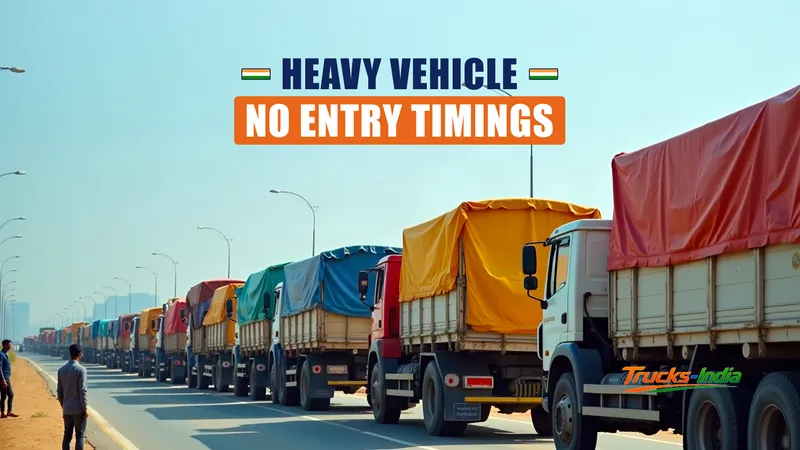 Heavy Vehicle No Entry Timings: City by City Guide for Truck Operators