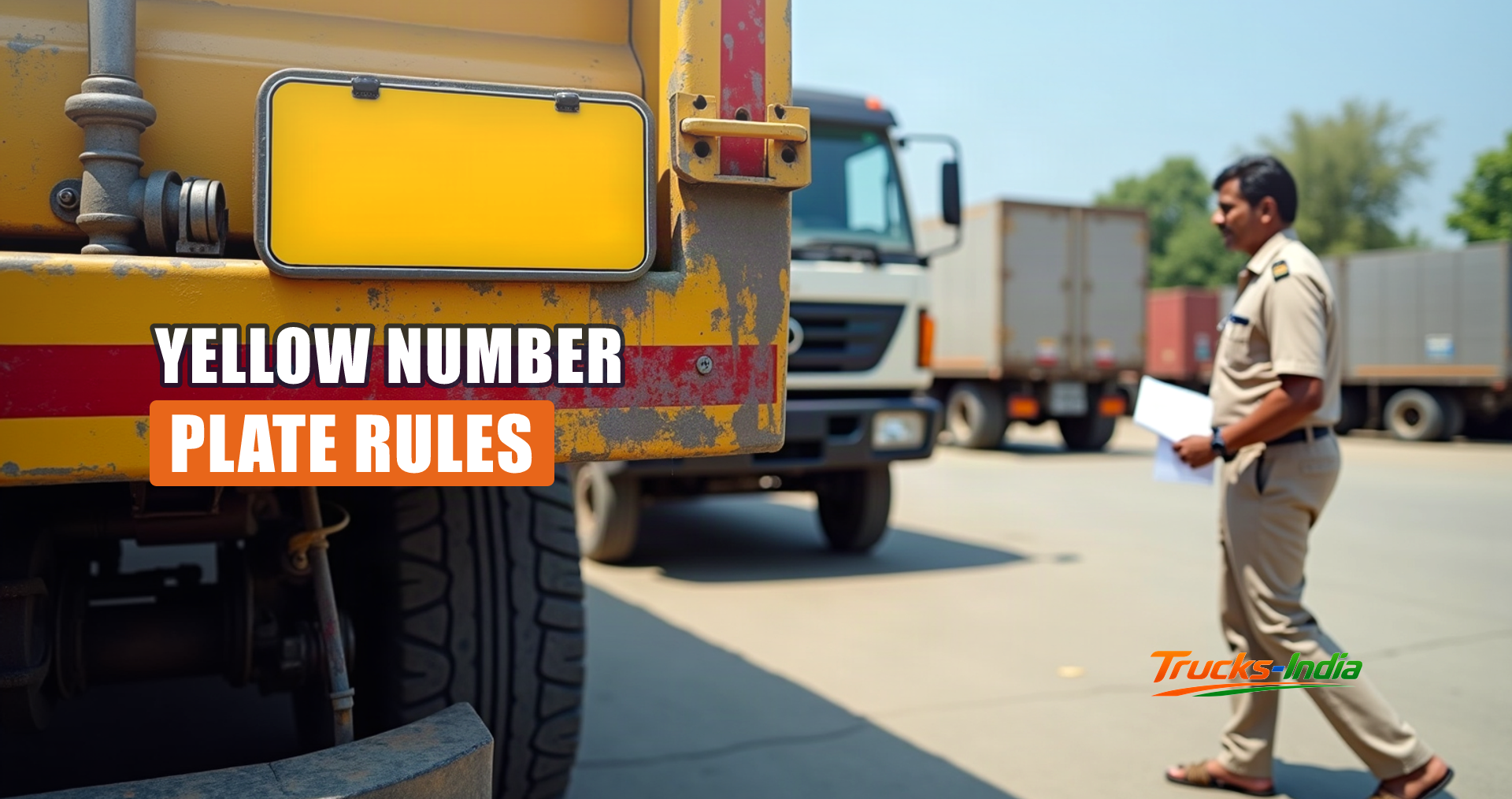Yellow Number Plate Rules: Every Plate Colour for Commercial Vehicles