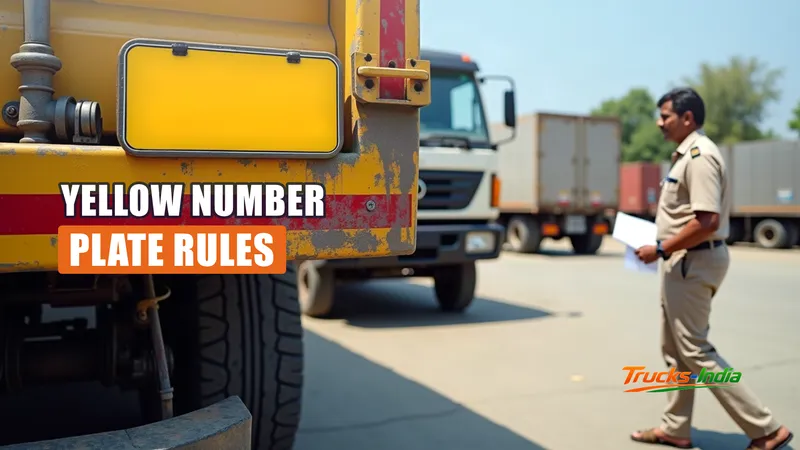 Yellow Number Plate Rules: Every Plate Colour for Commercial Vehicles
