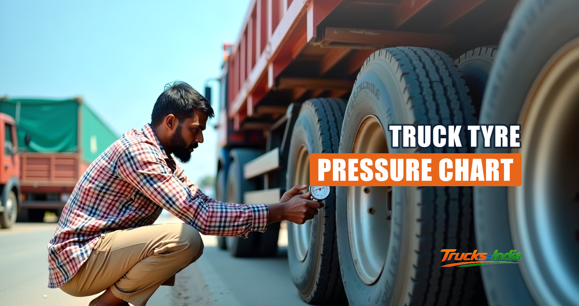 Truck Tyre Pressure Chart: PSI by Tyre Size and Load