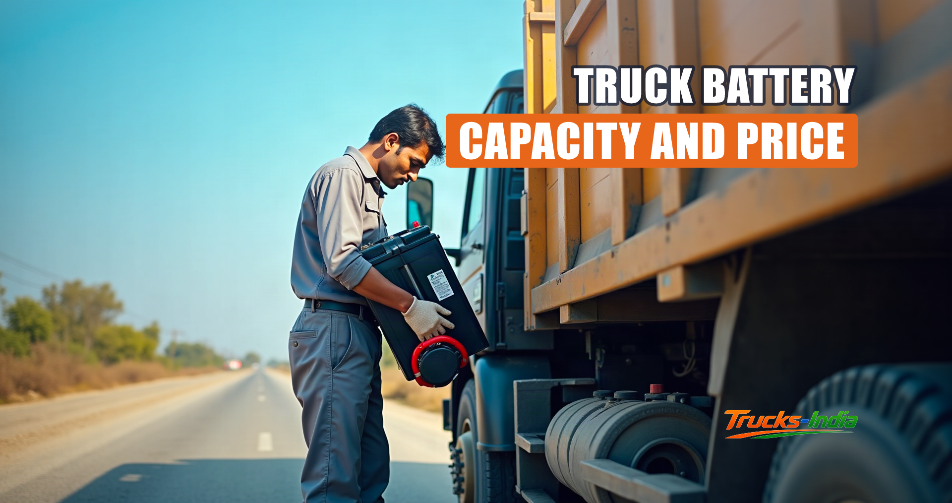 Truck Battery Capacity, Ah and Price in India