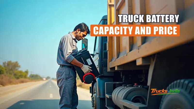 Truck Battery Capacity, Ah and Price in India