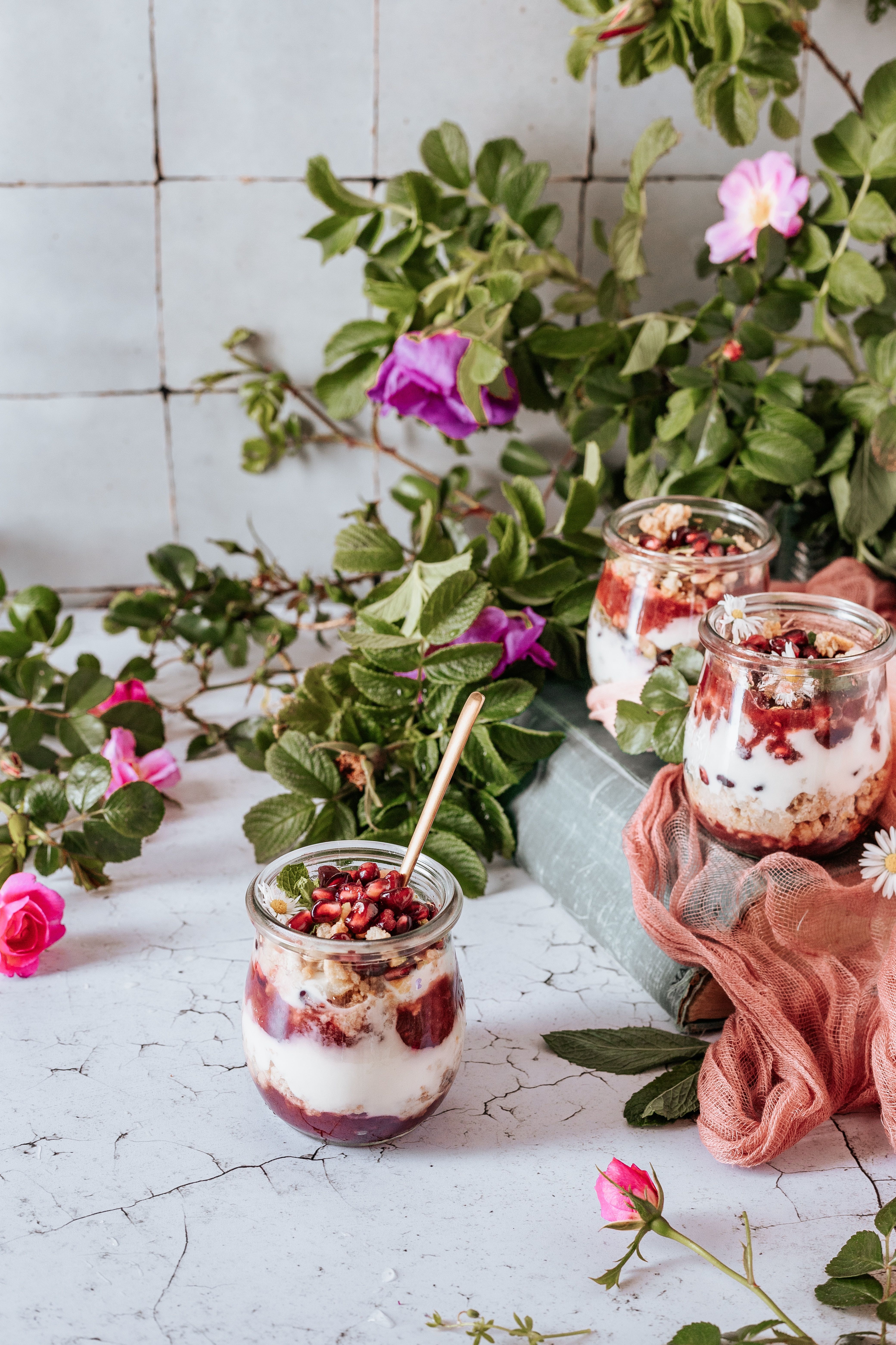 Greek Yogurt Parfait with Berries