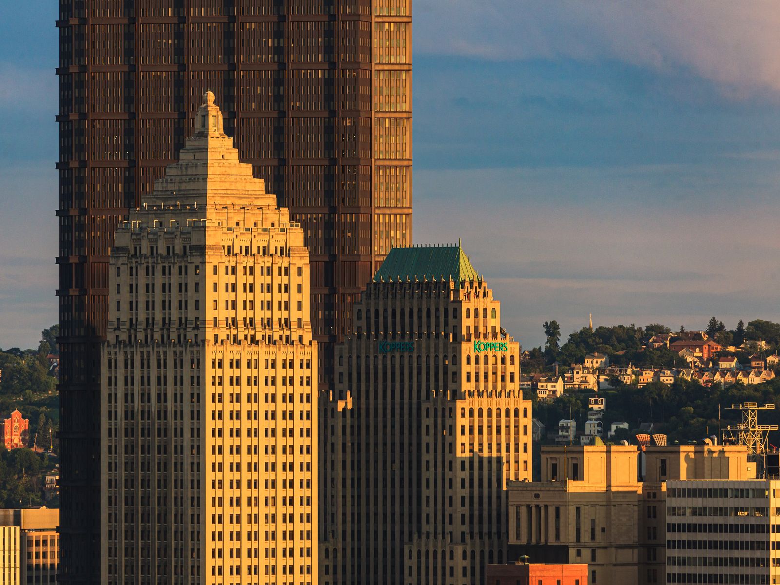 Pittsburgh Skyline with Koppers Building