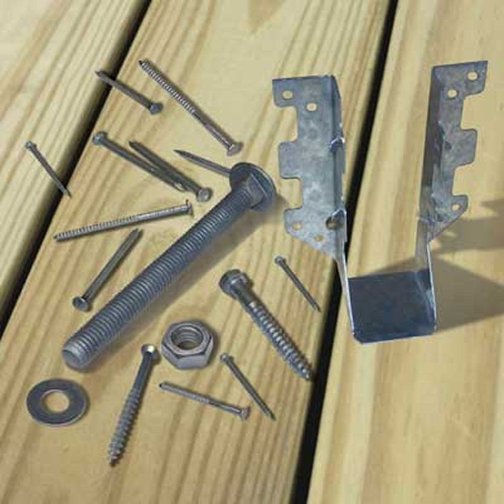 Array of screws and fasteners
