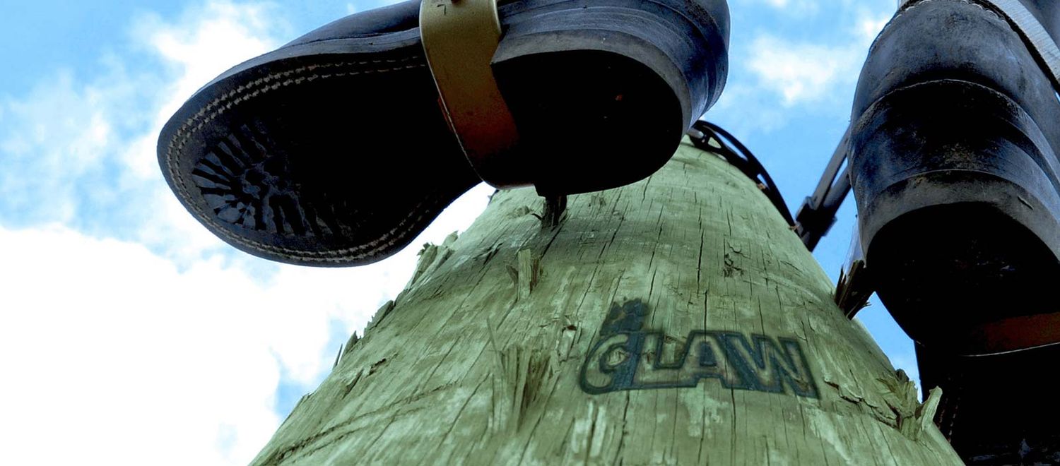 CLAW Climbing Enhancer Used on Pole