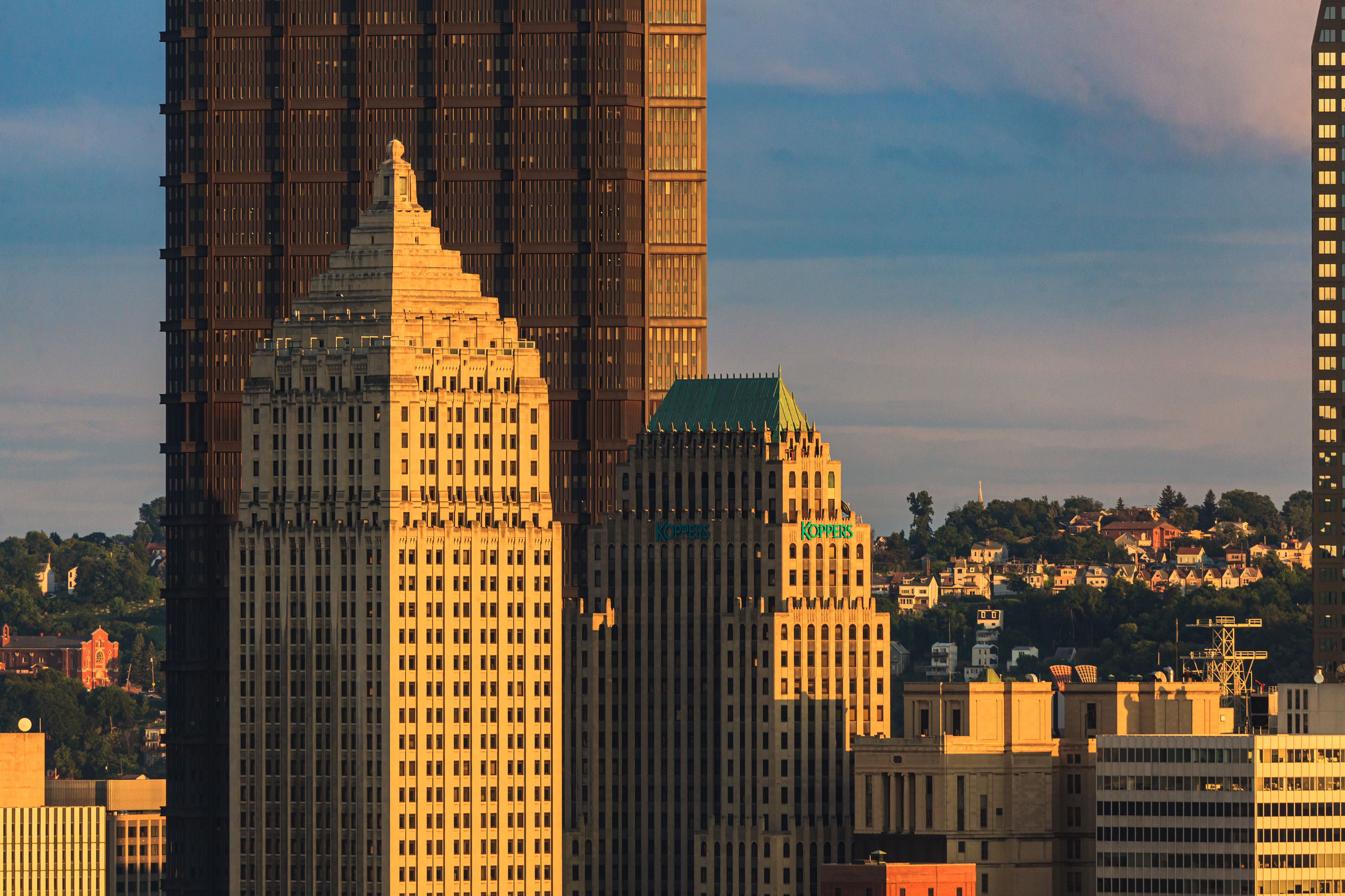 Pittsburgh Skyline with Koppers Building