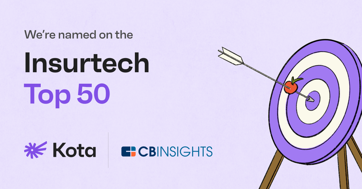 Kota Named to CB Insights' 2026 Insurtech 50