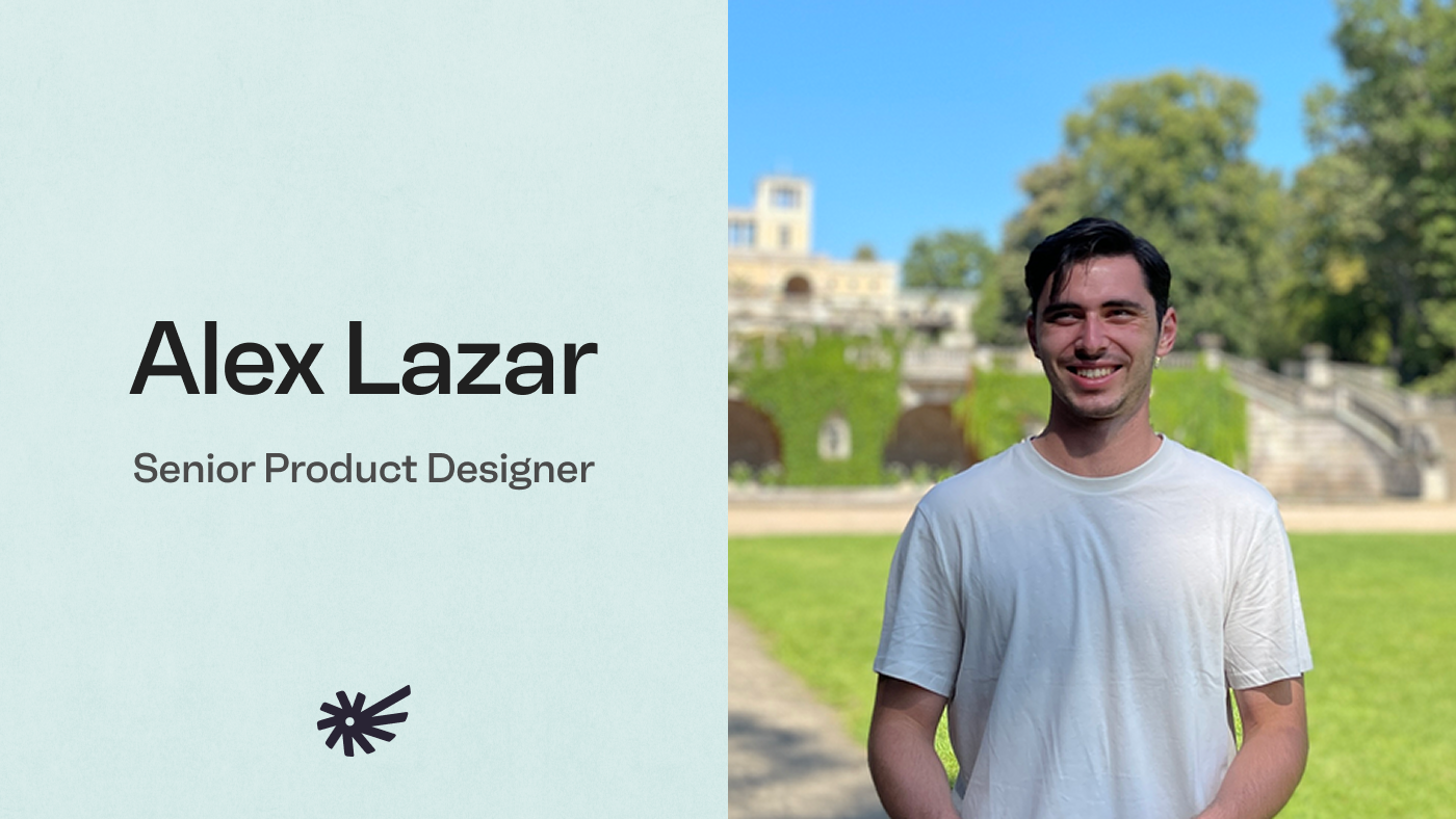 Alex Lazar | Senior Product Designer