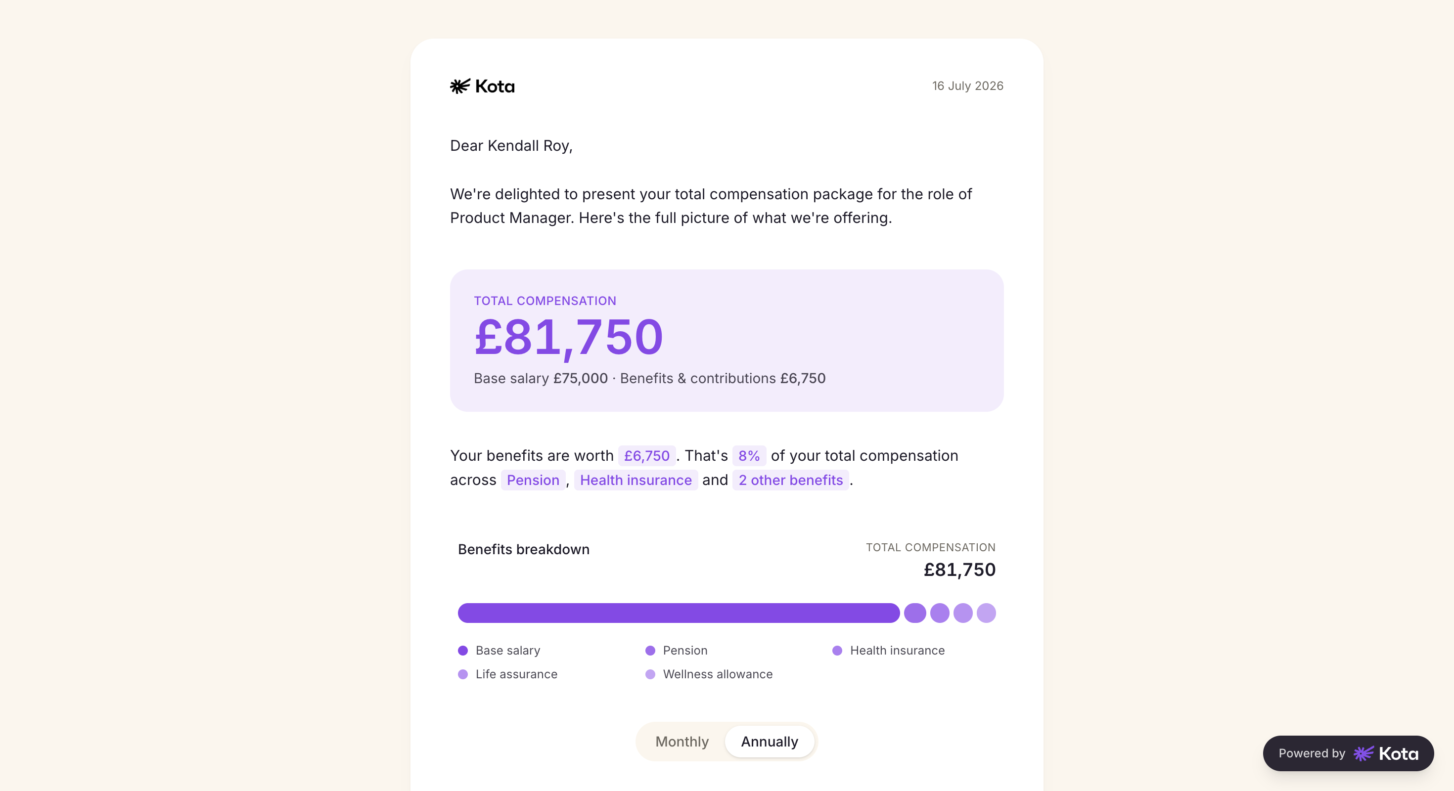 We built a free offer letter tool. Here's why, and how to use it.