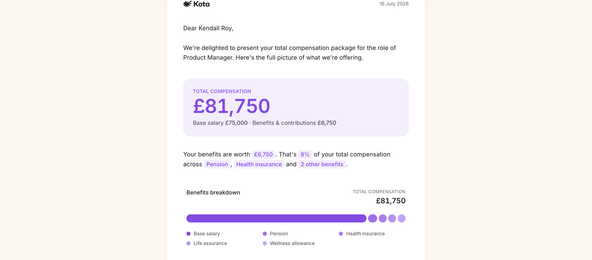 We built a free offer letter tool. Here's why, and how to use it.