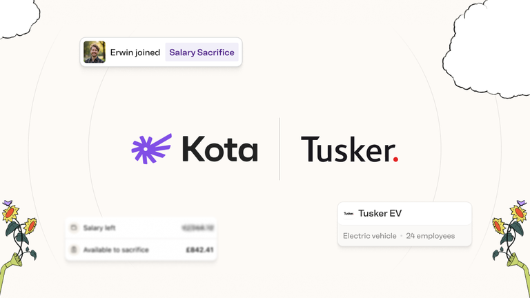 Kota is now offering EV salary sacrifice with Tusker
