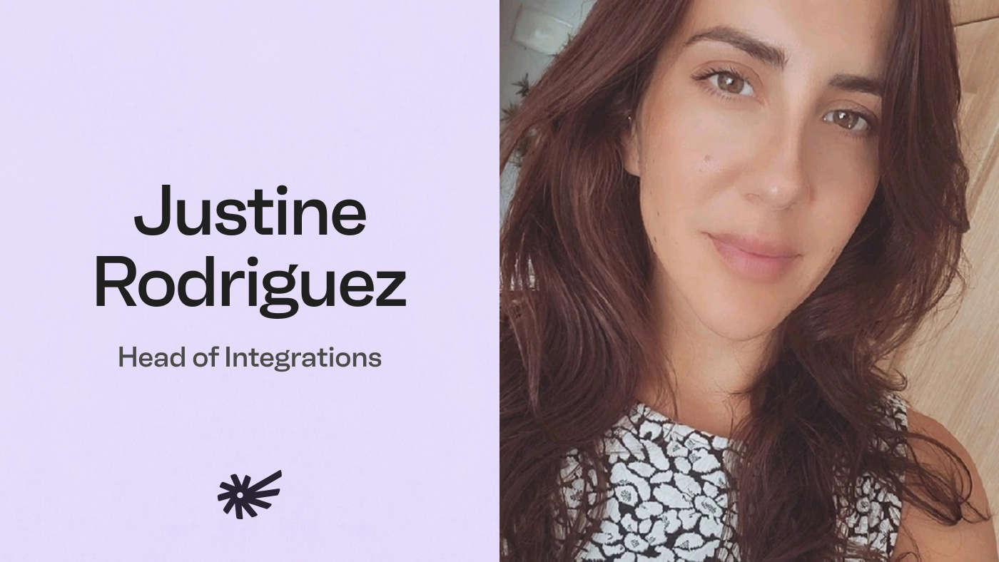 Justine Rodriguez | Head of Integrations