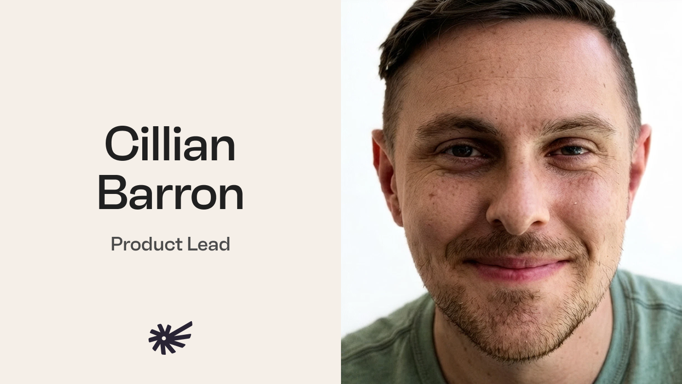 Cillian Barron | Product Lead