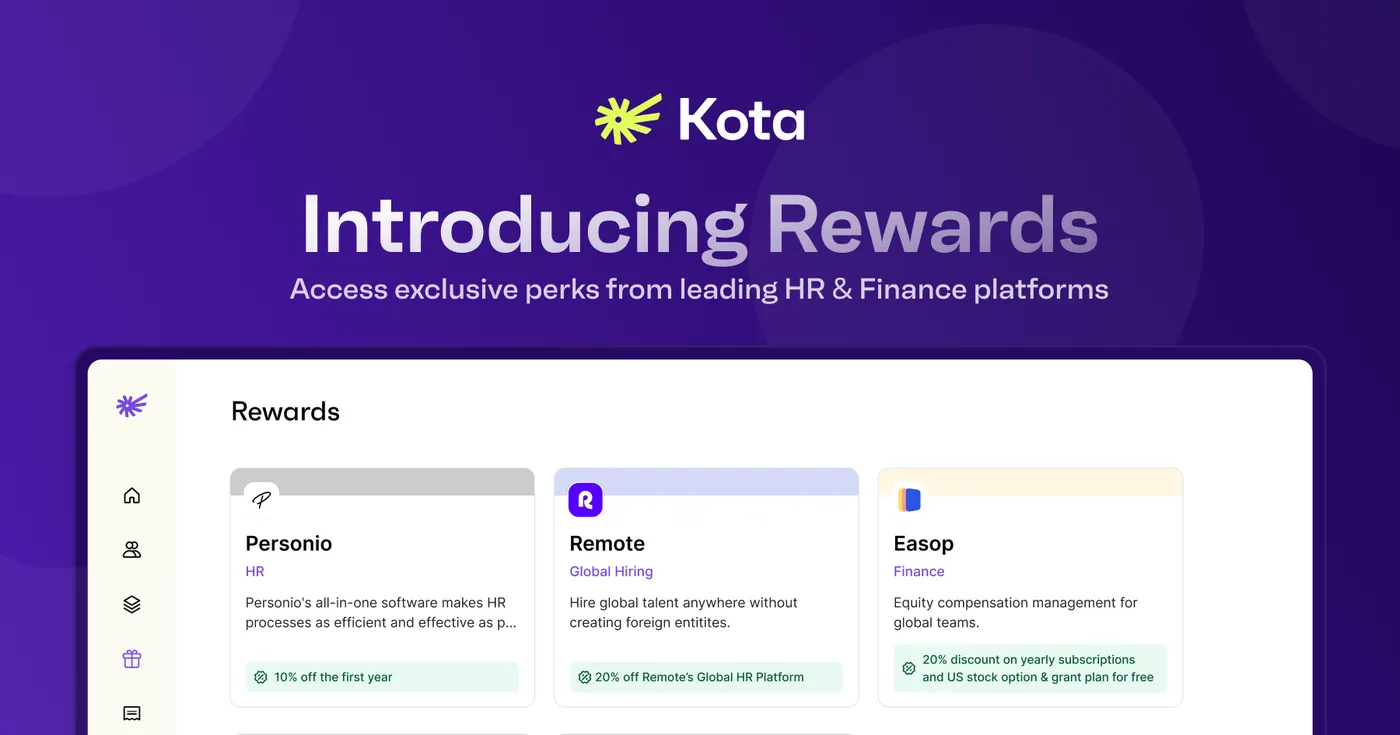 Introducing Kota Rewards Marketplace