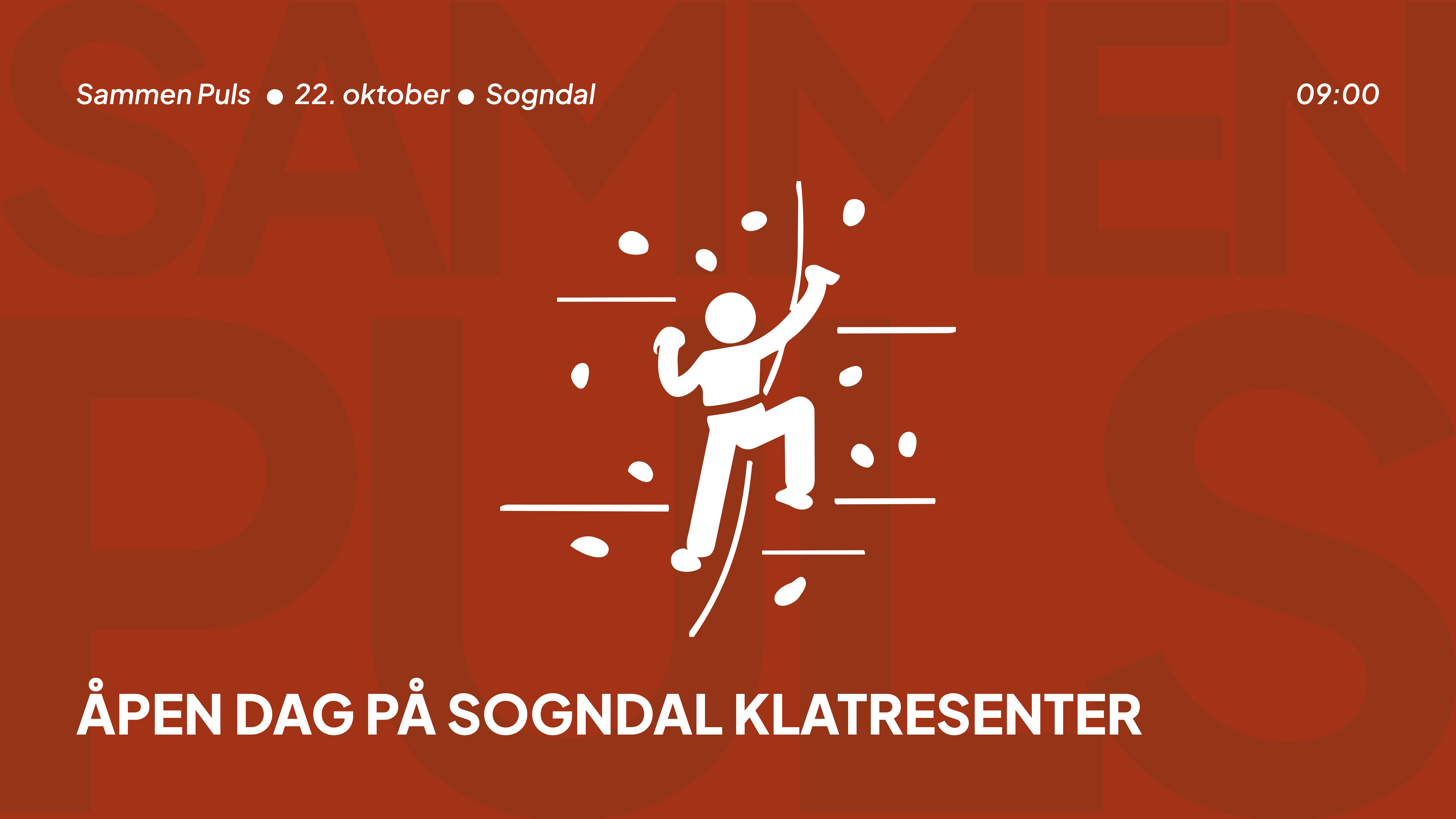 ikon av en figur som klatrer i en klatrevegg