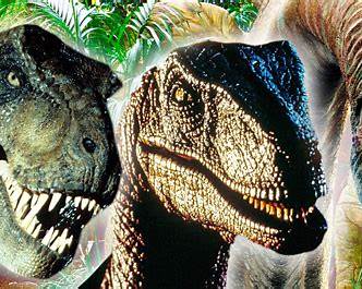 Fossiler fra dinosaurernes tid.