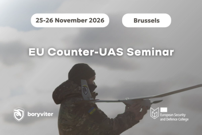 Boryviter and the ESDC Launch a Seminar on European Counter-UAS Capabilities