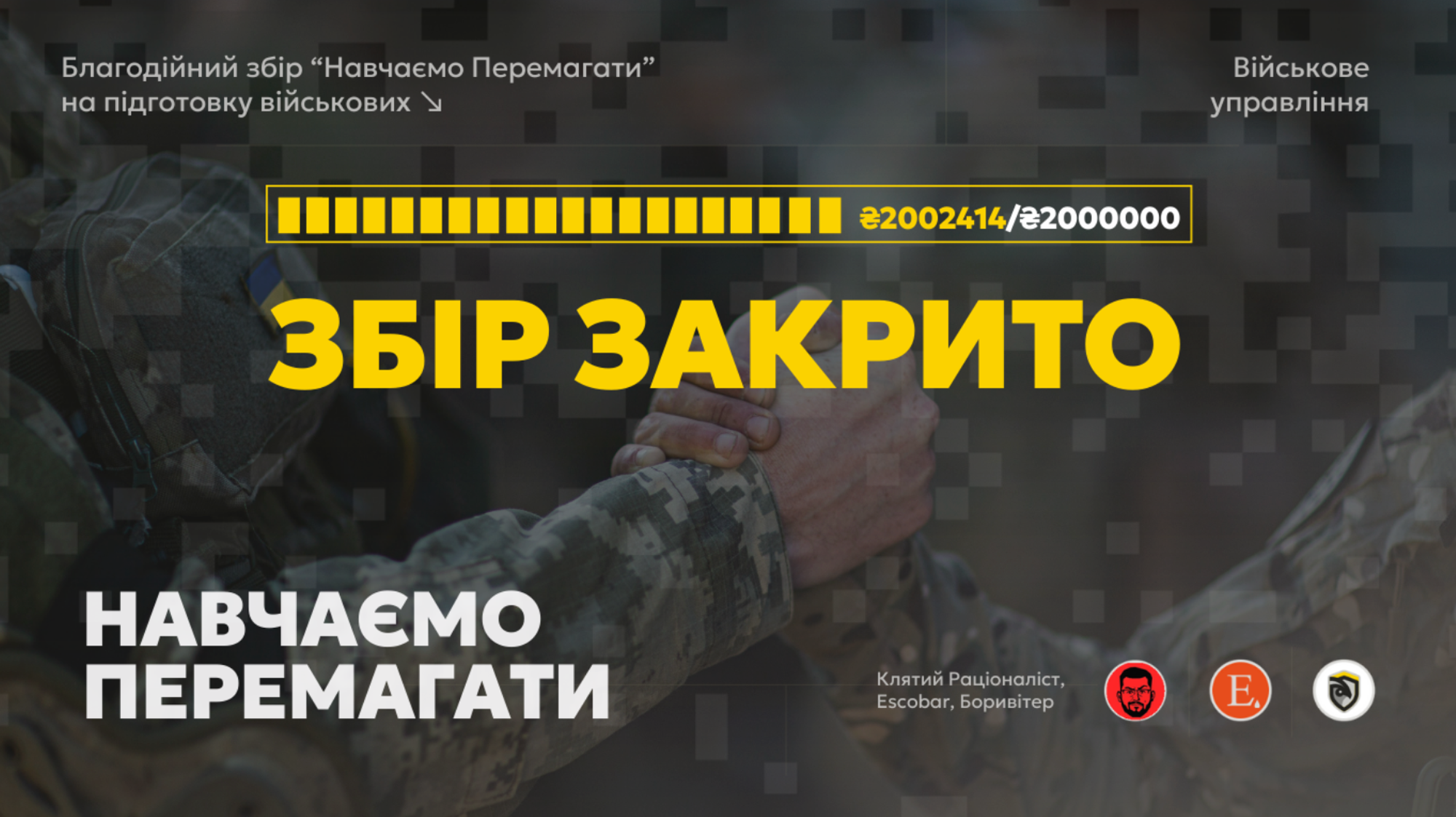 Підтримка спроможності: залучено 2 млн грн на підготовку 300 командирів