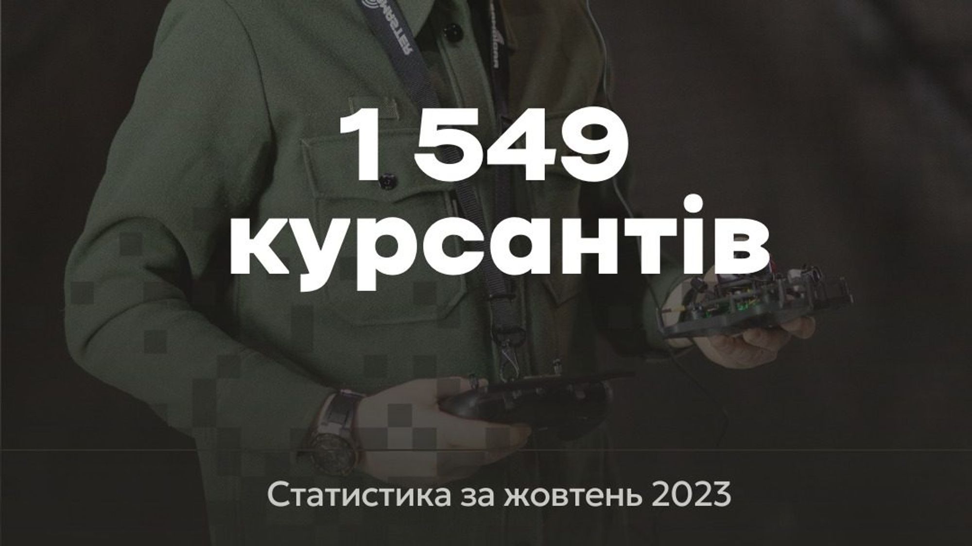 Звіт із підготовки військовослужбовців за жовтень 2023 року