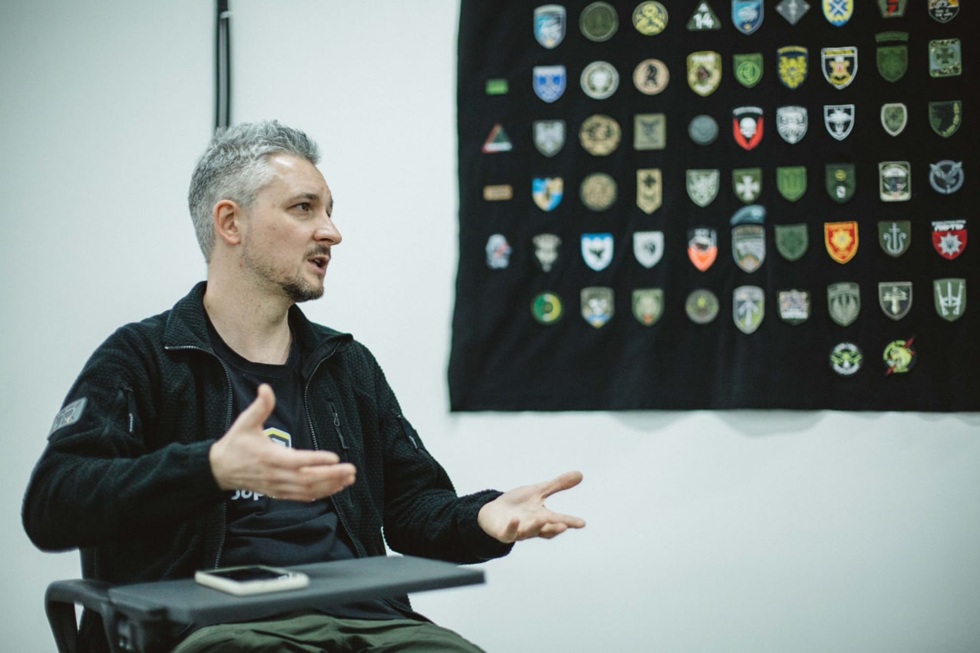 На фото керівник напряму «Автономні та безпілотні системи (UxS)» — Іван Ковальов 