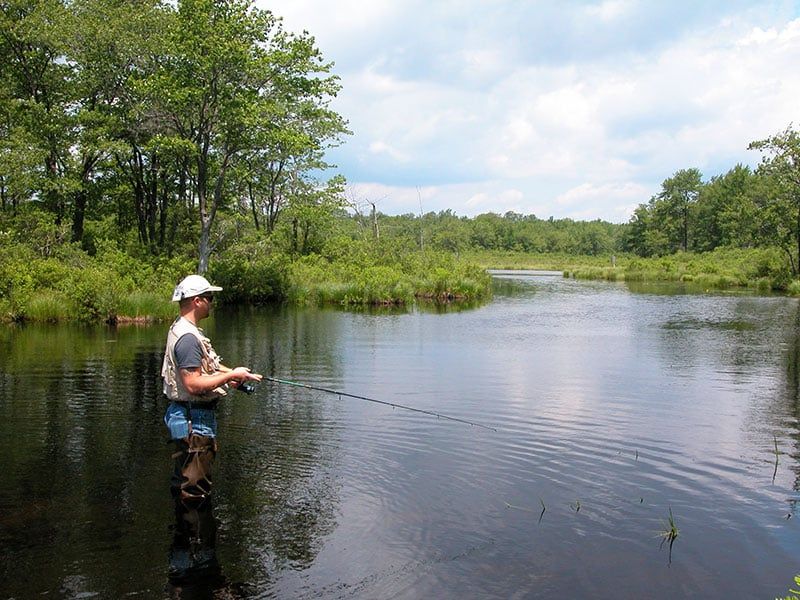 Scenic fishing spot
