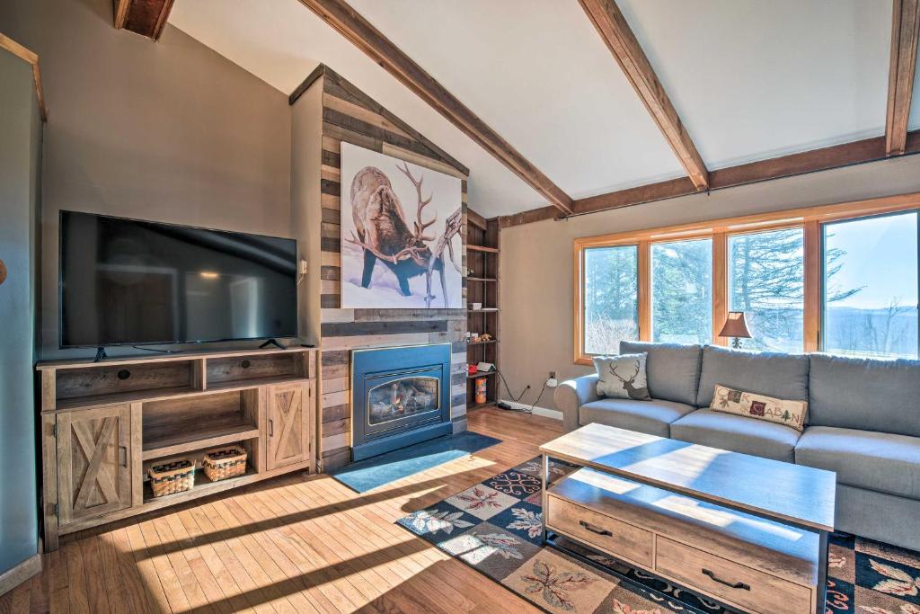 Chalet loft lounge
