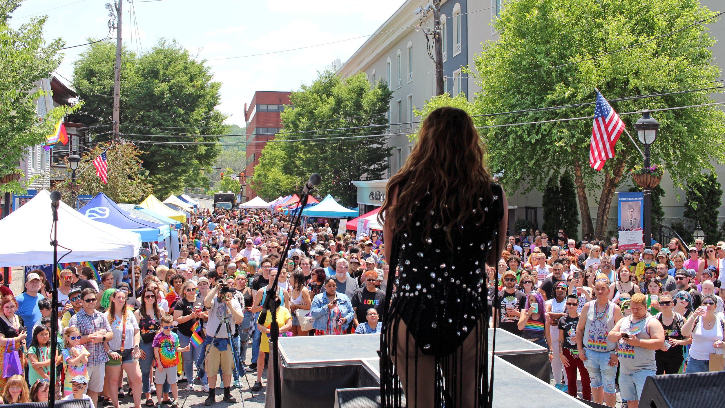 Pride festival performance
