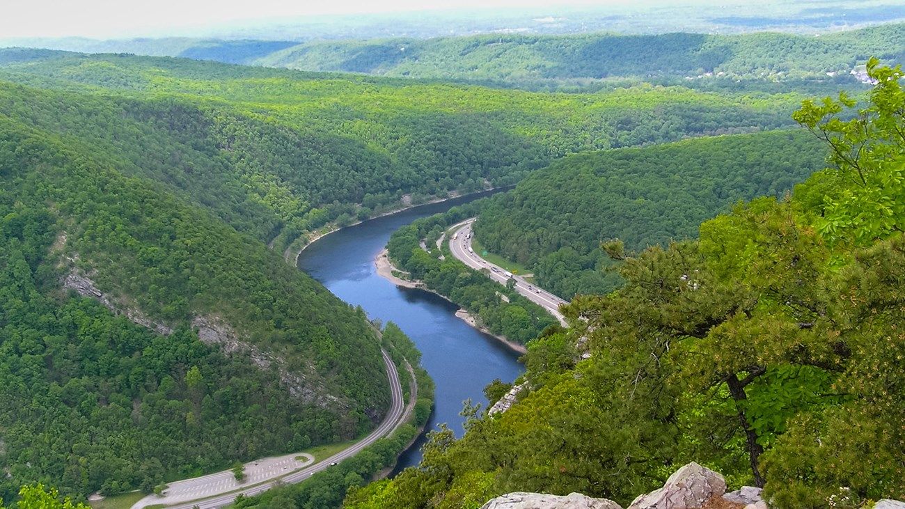 Scenic mountain view