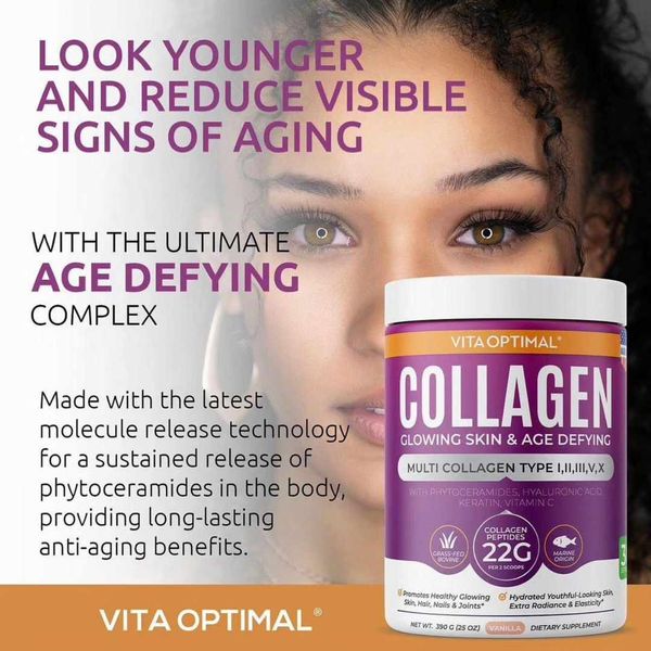 Vita Optimal Age Defying Collagen Supplement