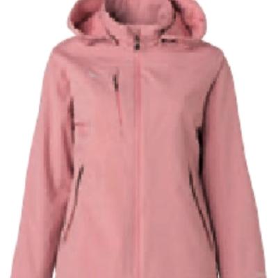 防水透氣刷毛外套 柔粉色 女版