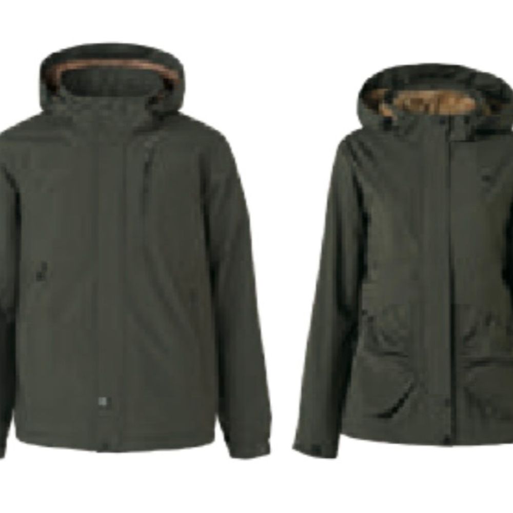 防水透氣長毛厚外套 墨綠 男版/女版