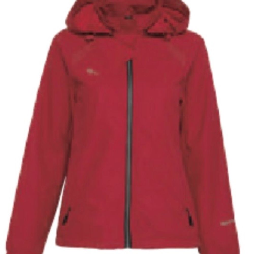 防水透氣刷毛外套 紅 女版