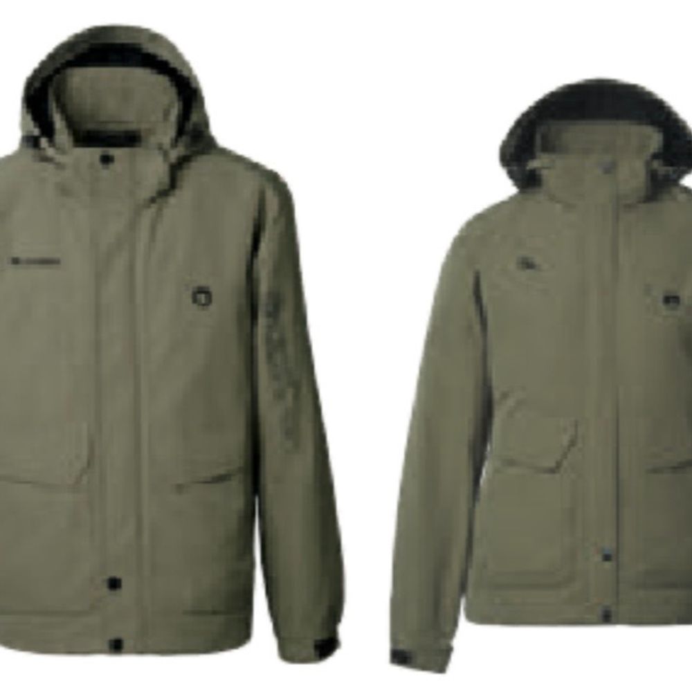 防水透氣鋪棉外套 橄欖綠 男版/女版