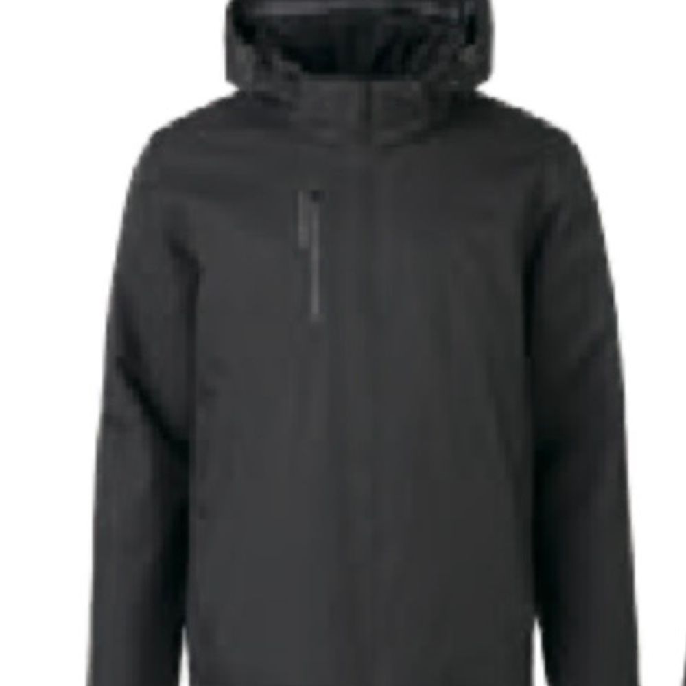 防水透氣羽絨外套 黑色