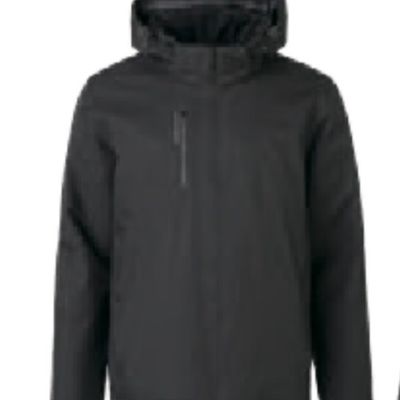 防水透氣羽絨外套 黑色