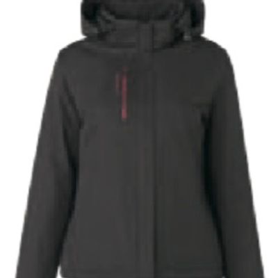 防水透氣羽絨外套 黑色 女版