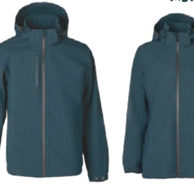 防水透氣絨裡外套 玻璃綠 男版/女版