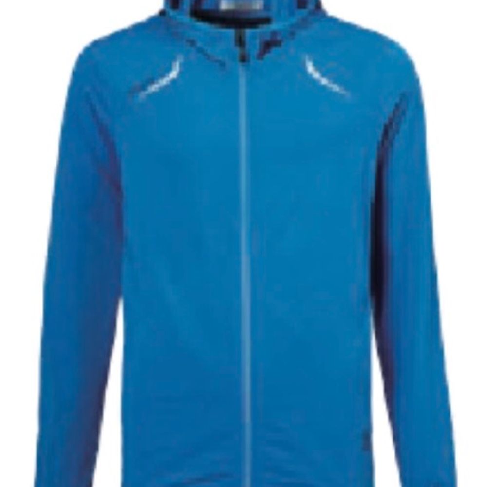 涼感排汗針織外套 彩藍