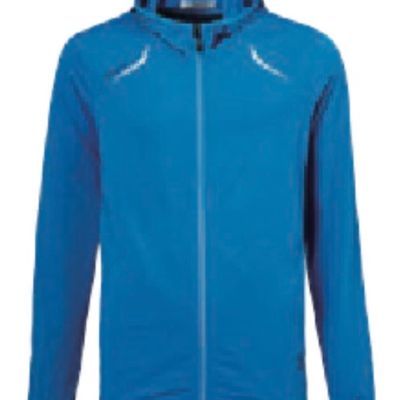 涼感排汗針織外套 彩藍