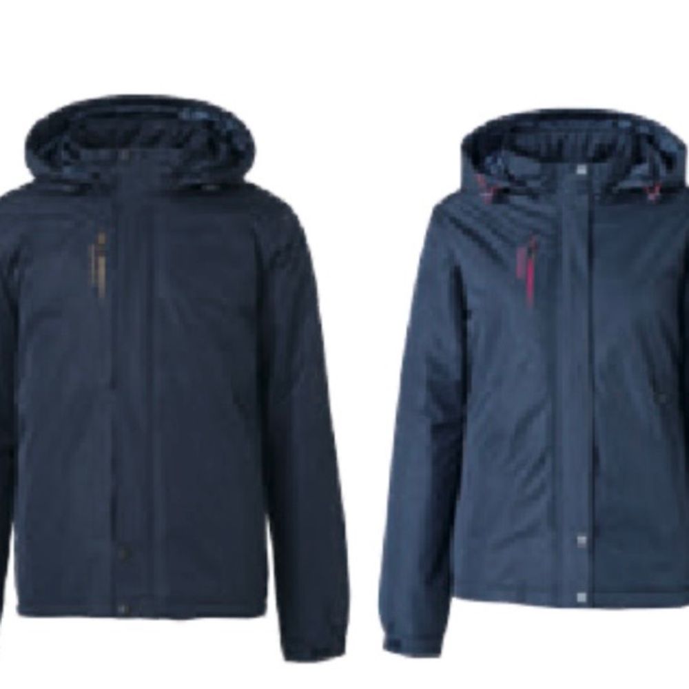 防水透氣鋪棉外套 深藍 男版/女版