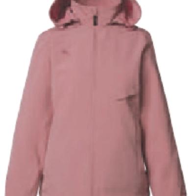 防水透氣刷毛外套 柔粉色 女版